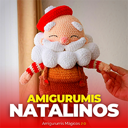 Ebook amigurumi de natal 2022: 12 receitas de crochê exclusivas