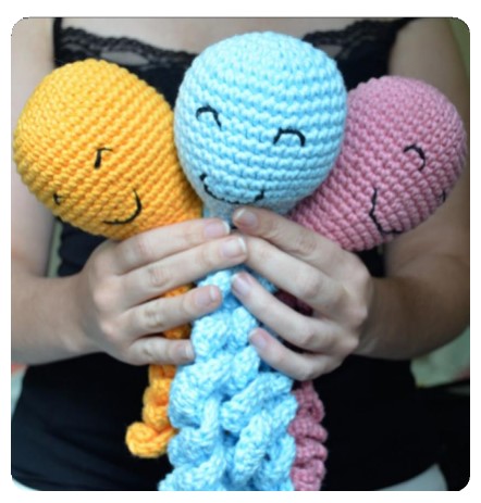 Receita Polvinho do Amor Amigurumi Grátis