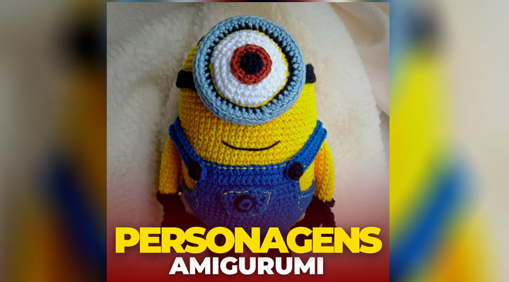 personagens amigurumi