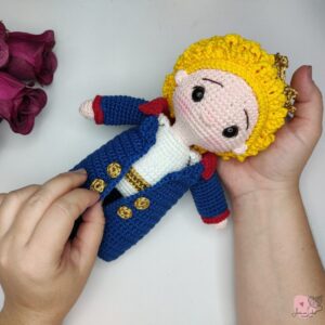 Pequeno príncepe amigurumi