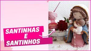 Receitas de santinhos em amigurumi