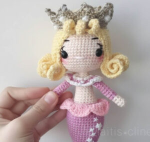 Sereia Aurora Amigurumi